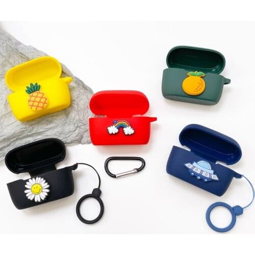 Delicious Fruit Silicone Case for Jabra Elite 85T Bluetooth Earphone Wireless Headphone Protective Case Headset Box Bag