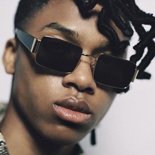 Square Sunglasses Women/Men 2021 Vintage metal Sun Glasses High Quality Brand Designer Sunglass lentes de sol hombre/mujer UV400