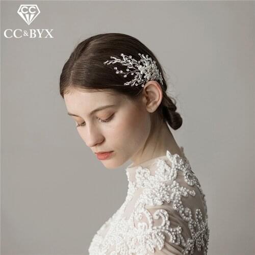 CC wedding jewelry hair combs hairpins for bridal girls party beach fashion engagement accessories headdress simple design O370