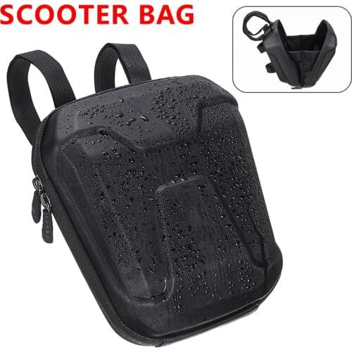 1PC Universal EVA Hard Shell Front Storage Bag Handlebar Hanging Bags Anti-pressure For X-iaomi M365 Electric Scooter