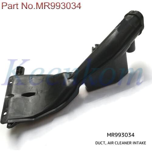 MR993034 Air Cleaner Intake Duct Pipe Fit For Outlander Airtrek CU4W 2.4L 2002 2003 2004 2005 2006
