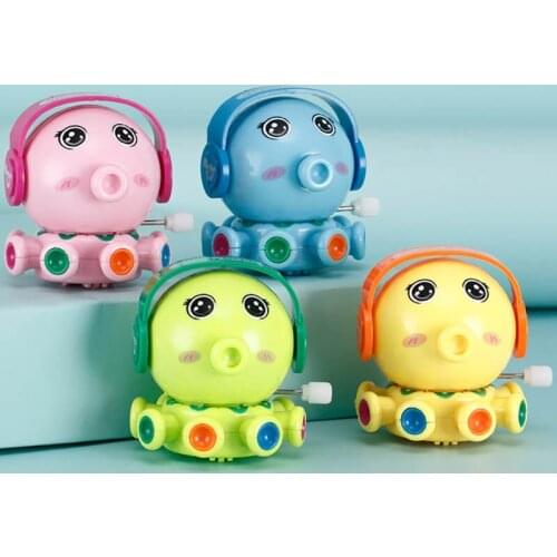 Cartoon Octopus Clockwork Toys Nice Gifts for Children Plastic Random Color 1Pcs Early Educational Toys Funny Wind Up Toy