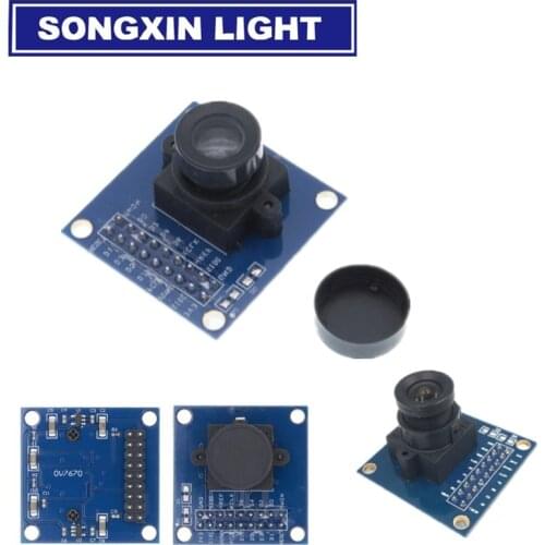 10pcs OV7670 camera module Supports VGA CIF auto exposure control display active size 640X480 MODU