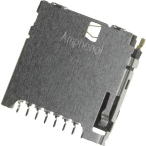 114-00841-68 10(8 + 2) Pin MICROSD card holder, new and original connector