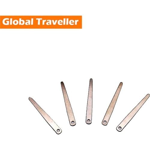 5 pcs/set saxophone button flat springs Leaf spring saxophone left hand side keys Leaf spring saxophone neck Leaf spring screw