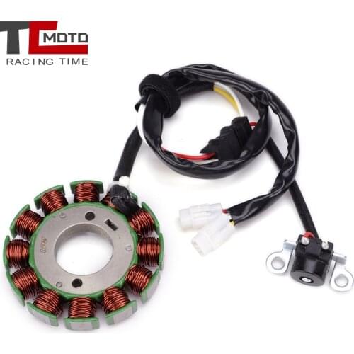 5UM-81410-09-00 Motorcycle Magneto Stator Ignition Coil For Yamaha WR250F WR 250 F 2004-2009/2011-2014 5UM-81410-31-00