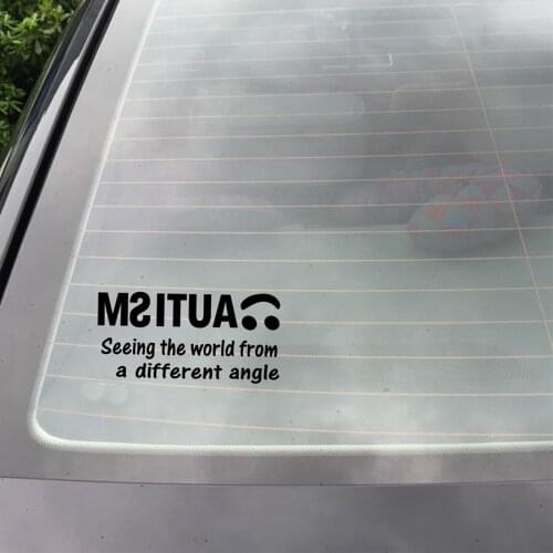 Autism Speaks Decal Sticker , AUTISM ANGLE AUTISM WARRIOR DECAL STICKER Wall Car Art Decor