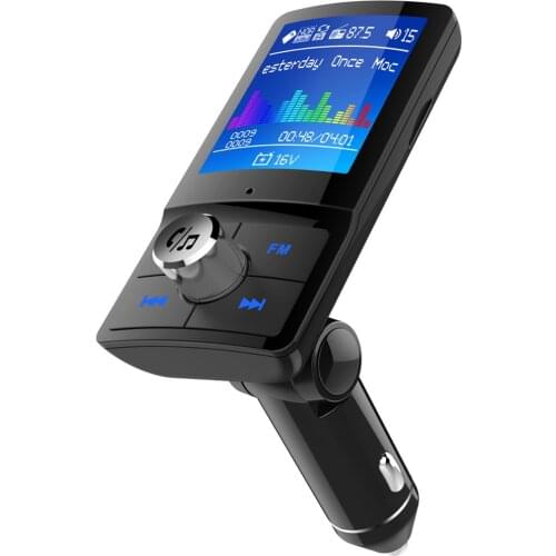 LCD FM Transmitter Wireless Car MP3 Audio Bluetooth Handsfree Kit