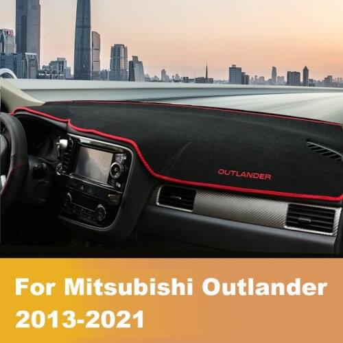 For Mitsubishi Outlander 2013 2014 2015 2016 2017 2018 2019Car Dashboard Cover Dash Mat Sun Shade Pad Carpet Anti-UV Accessories