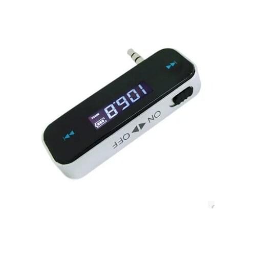 3.5mm FM Transmitter Mini Wireless Car MP3 Player In Car Hands Free Music Audio Transmitter for IPhone 4 5 6 6S Plus Samsung