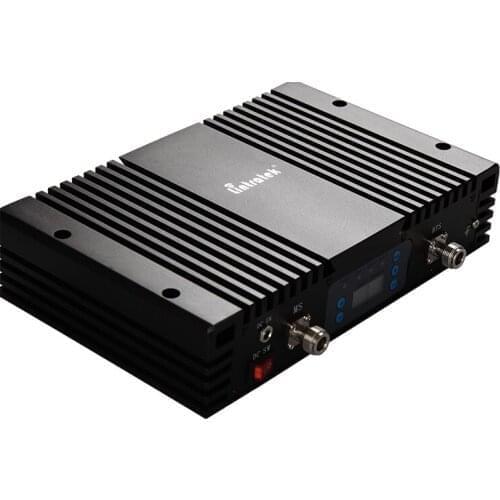 Lintratek GSM 2G 3G 4G 900 2100 1800 Signal Linear Booster/Repeater Tri-band 2W 33dbm 40db MGC Work for 4G Signal Booster