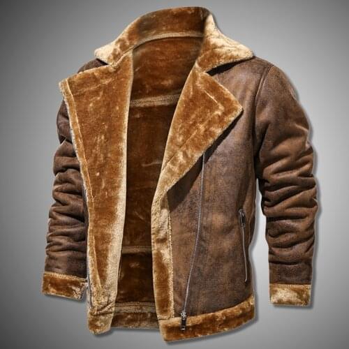 Мужские замшевые куртки Manluodanni China At AliExpress