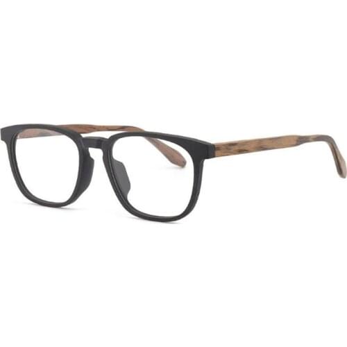 HOTOCHKI Full Eyeglasses Frames Acetate Wooden Men and Women Eyewear New Retro Wood Like Prescription optical Glasses Frame