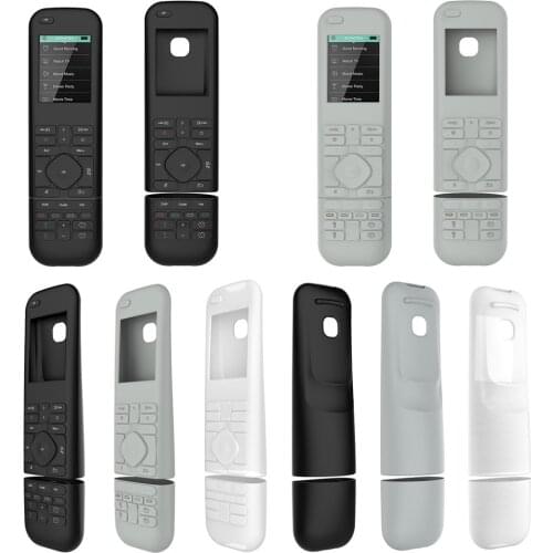 Soft Silicone Case Cover for Logitech Harmony Elite Remote Control Protective Skin Cover 3 Colors Replacement Protection Shell