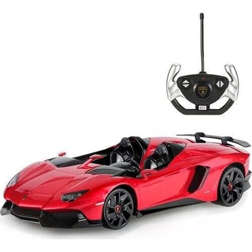 Rastar R/C 1/12 Radio Remote Control Lamborghini Aventador J Illuminated Car lifelike design leisure battery operated control car speed