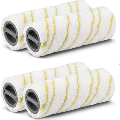 AD-er Cleaner Roller Brush Main Brush for KARCHER FC3 FC5 Cordless Vacuum Floor er Cleaner Rolling Brushes 2Pair