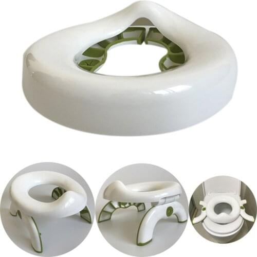 New 2 in 1 Portable Training Toilet Seat Kids Multifunctional Foldable Travel Potty Rings for Baby Infant Toddle