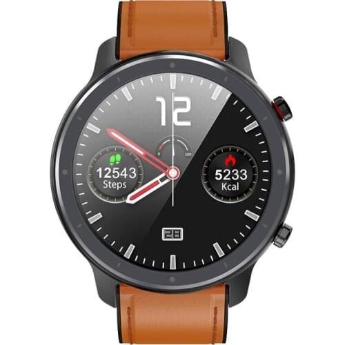 Smochm L11 Smart Watch Men ECG PPG Heart Rate Blood Pressure Monitor IP68 Waterproof Weather Smartwatch VS DT78 for iOS Android