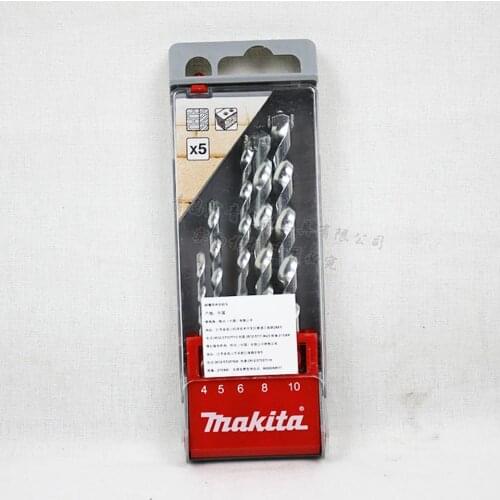 Japan Makita Impact Drill Brick Wall Dedicated Percussion Drill Bit 5PCS Kit Drill Bits Set Tool Parts