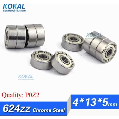 [CM624ZZ-P2]Free Shipping 10pcs chrome steel lowest price low noise bearing 80024ZZ 624-2ZZ bearing 4mm*13mm*5mm