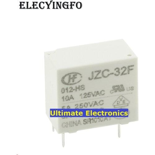 10pcs Explosion-proof | HF32F-JZC-32F-012-HS 3 5A relays