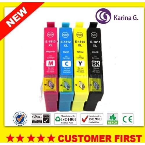 T1811 Compatible ink cartridge For EPSON XP-30 XP-102 XP-202 XP-205 XP-302 XP-305 XP-402 XP-405 XP-405WH XP-212 XP-215 etc