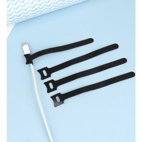 5/10/20PCS Cable Organizer Phone Cord Management Earphone Wire Winder Ties Winding