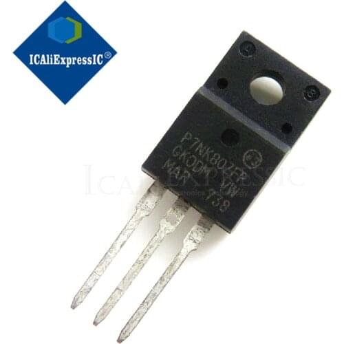 5PCS STP7NK80ZFP P7NK80ZFP 7A800V TO-220F offen use laptop chip new original In Stock