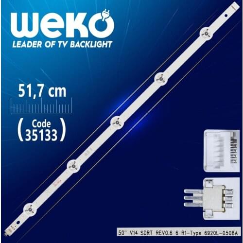 50 V14 SDRT REV0.6 6 R1-TYPE 6920L-0508A - 51.7 CM 5 LED- (WK-399)