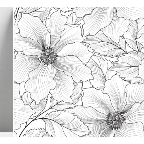 AZSG Flower Background Clear Stamps For DIY Scrapbooking/Card Making/Album Decorative Silicone Stamp Crafts