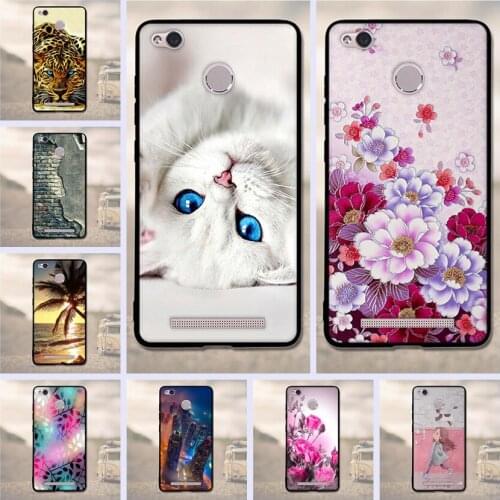 For Coque Xiaomi Redmi 3s Case Silicone 3d Cover For Xiaomi Redmi 3 Pro Case Soft TPU Cover For Fundas Xiaomi Redmi 3S Case Capa