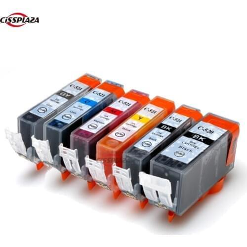 CISSPLAZA 18 INK CARTRIDGE compatible for CANON iP4600 MP540 MP980 MX860 PGI-520 CLI-521