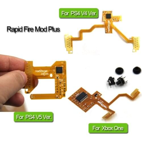 For Xbox One Rapid Fire For PlayStation 4 Controller Rapid Fire Mod Plus for PS4 Gamepad Joystick V4.0 V5.0 Rapid fire JDM-040