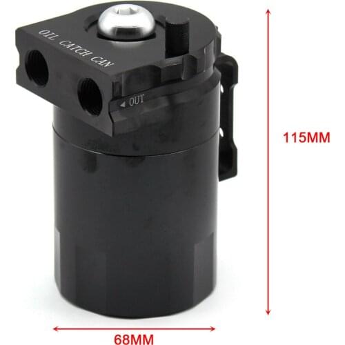 Hot-Selling Car Modified Engine Oil Breathable Pot Aluminum Alloy Oil Pot with Air Filter 300Ml Waste Gas Recovery Pot