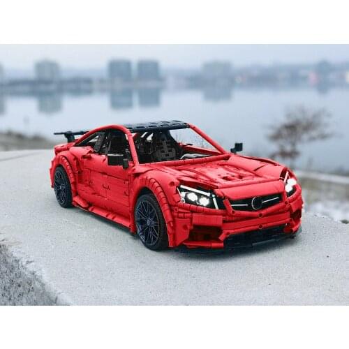 Technology building block RC super sports car DIY gear engine childrens assembly toy gift car electric remote control model MOC