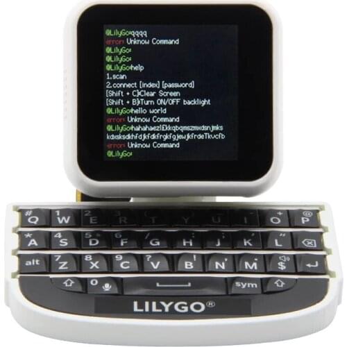 LILYGO TTGO T-Watch Keyboard ESP32 Main Chip Programmable Watch Hardware And MINI Expansion Keyboard