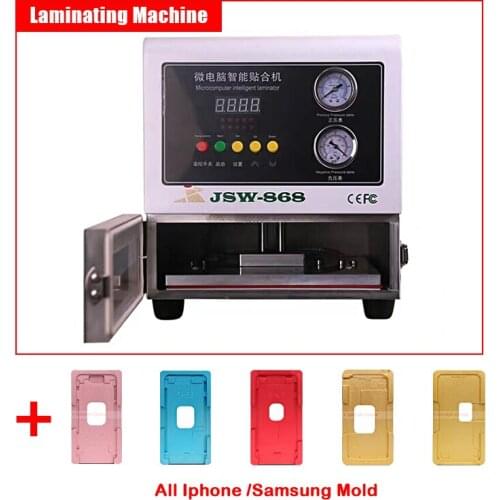 Microcomputer intelligent laminator LY 868 digital OCA laminating machine MAX 13 inches for LCD screen repair with mold