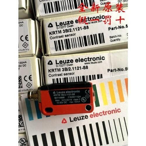New Original Color mark sensor Leuze KRTM 3B / 2.1121-S 8 50110585