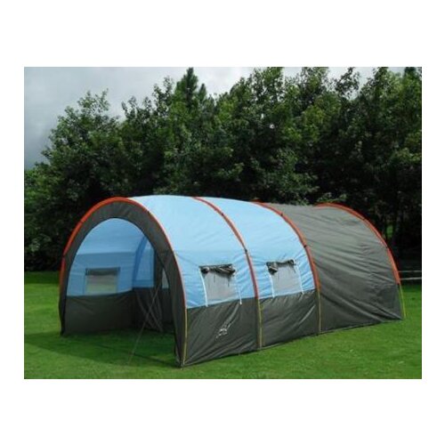 Huge Camping tent Waterproof Canvas Fiberglass 5 6 8 10 Person Family Base Beach Tunnel Tent Outdoor Relief Party Camping Tent