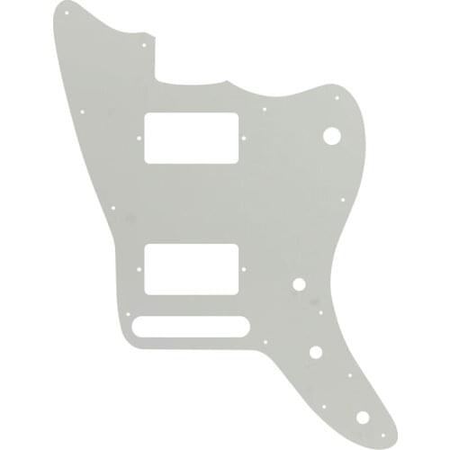 Pleroo Custom Parts - For US Player Series 2018 jazzmaster HH Humbucker Guitar Pickguard Scratch Plate Replacement