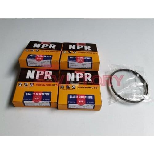 For YANMAR 4TNV106T 4TNV106-T piston ring and complete head gasket kit