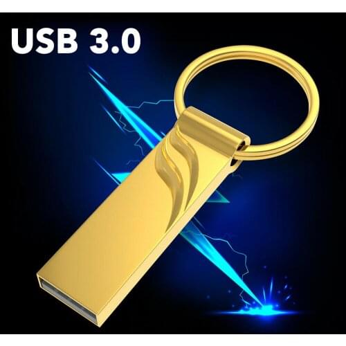 Durable Computer Metal Keyring External Storage U Disk Memory Stick USB Flash Drives USB 3.0 2TB 32GB
