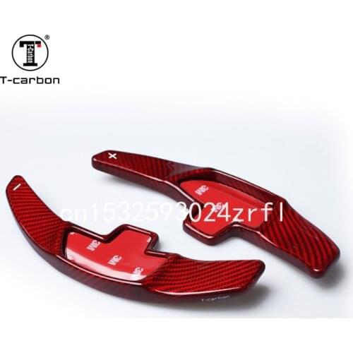 Carbon Fiber Steering Wheel Shift Paddle Extensions Add On Kit For benz C E class C200L GLC260 GLK