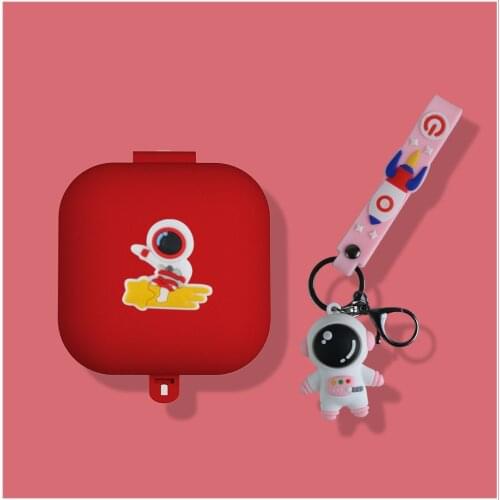 Cute Astronaut Protective Cases Earphone Accessories Wireless Bluetooth Headphone Cover For Beats Powerbeats Pro