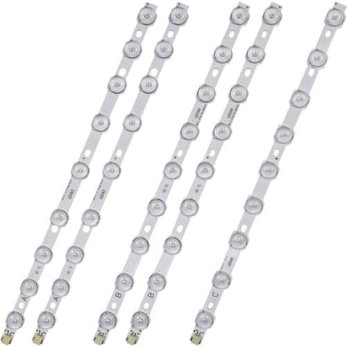 LED Backlight strip For VES400UNDS-03 VES400UNDS-01 40PFL3008H/12 40PFL3008K/12 40PFL3018K/12 LT-40TW51 40L3453DB 42hxt12u