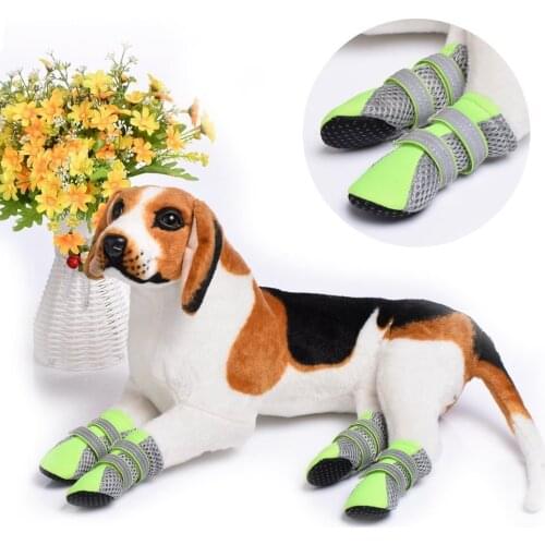 Pet supplies Teddy bears pet shoes four seasons net shoes dog boots small dog breathable sneakers dog shoes