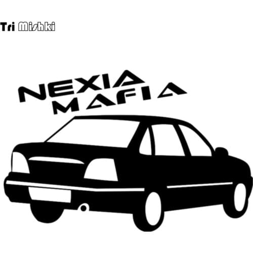 Tri Mishki HZX045 13*20cm car sticker for Daewoo nexia mafia Vinyl Decals Accessories sticker