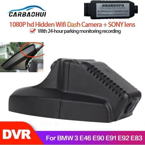 HD car driving recorder For BMW 3 E46 E90 E91 E92 E83 X1 E84 2010 2011 2012 2013 2014 2015 DVR Video Recorder Dash Cam Camera