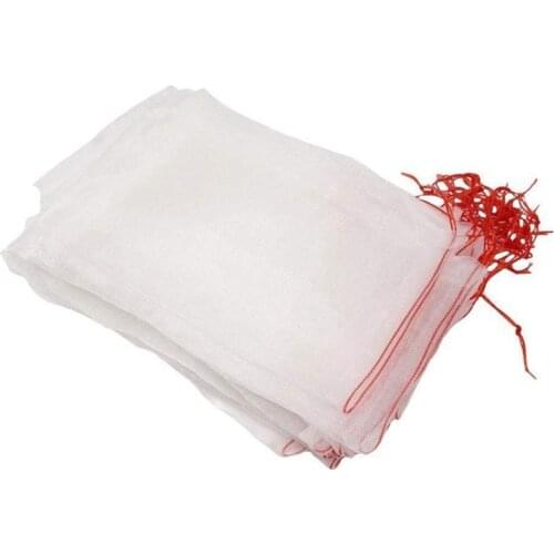 100Pcs Plant Protect Bag, Garden Netting Bag Insects Mosquito Bug Net Barrier Bag Garden Plant Fruit Flower Protect Bag, Mesh Ne