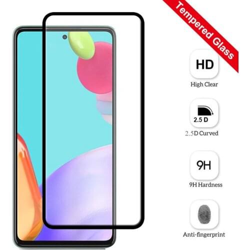 Full Cover Protective Glass For Samsung Galaxy A52 5G Tempered Glass For Samsung Galaxy A52 5G 5 g Screen Protector cases